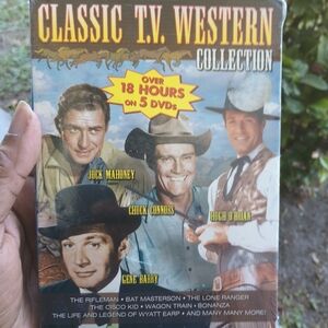 Classic TV Western Collection (DVD, 2005, 5-Disc Set) Over 18 hours on 5 DVD's